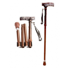 Folding Walking Stick Aluminium WS-131